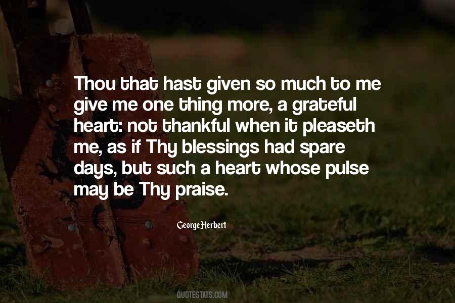 Sayings About A Grateful Heart #1441370