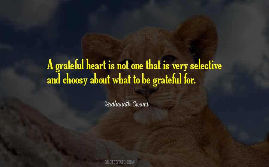 Sayings About A Grateful Heart #1723967