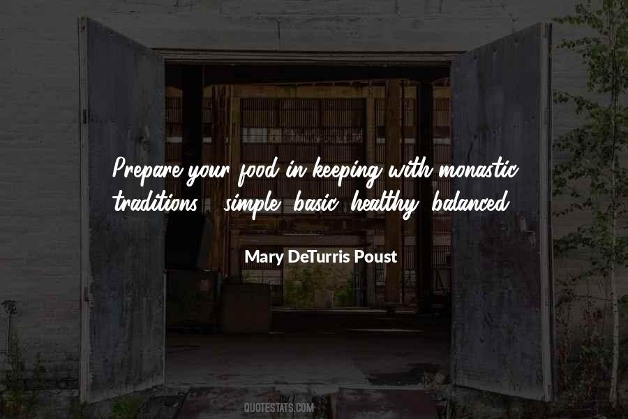 Quotes About Simple Food #1083514