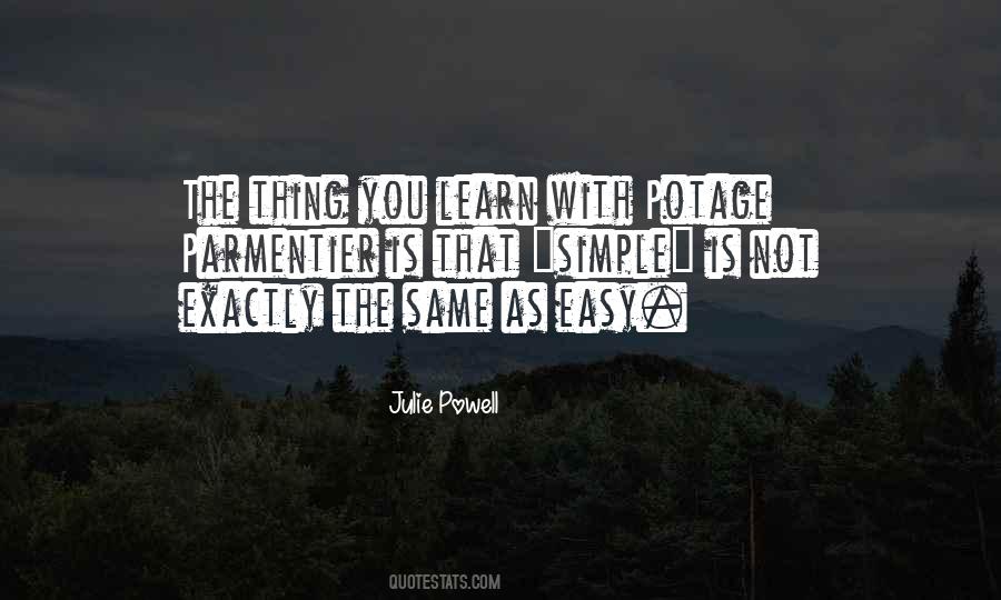 Quotes About Simple Food #1363026