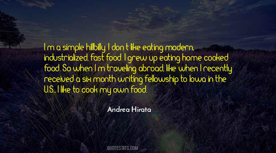 Quotes About Simple Food #1547775