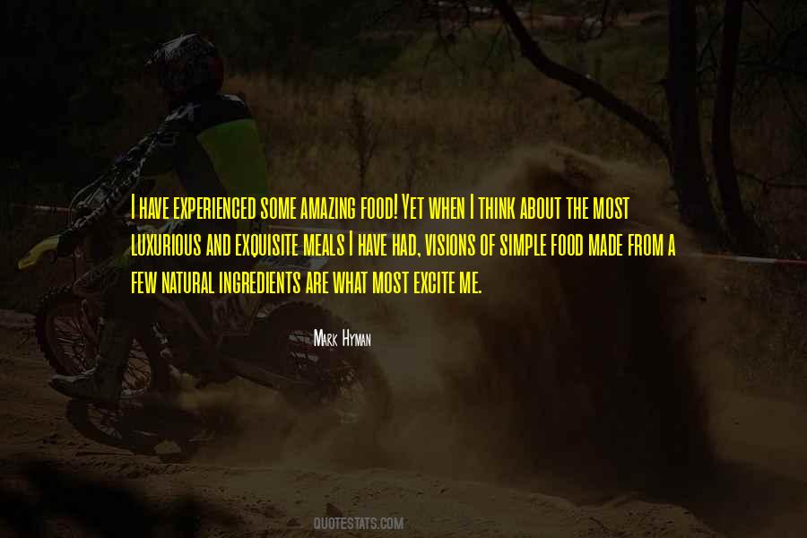 Quotes About Simple Food #1613931