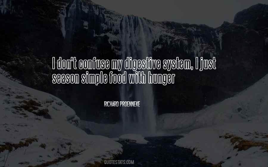 Quotes About Simple Food #1641962
