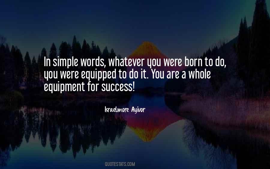 Quotes About Simple Food #170152