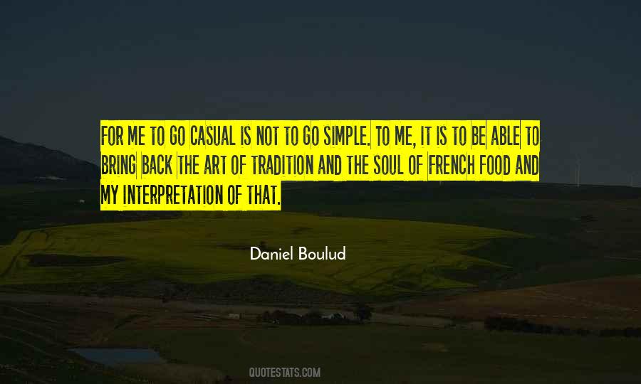 Quotes About Simple Food #400745