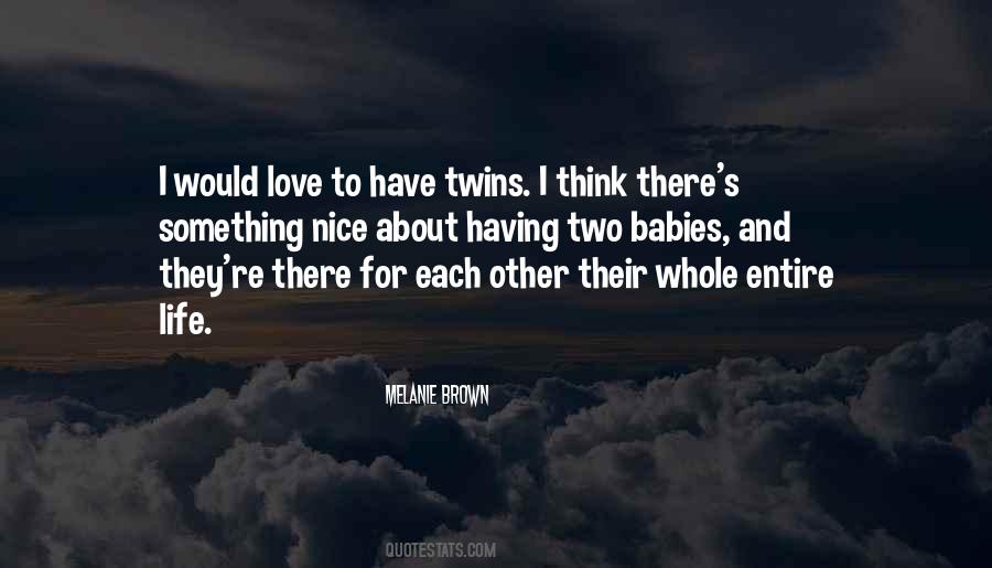 Sayings About Having Twins #1146267