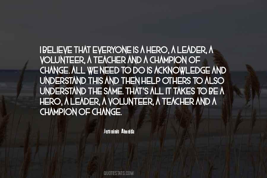 Sayings About My Teacher My Hero #1089287