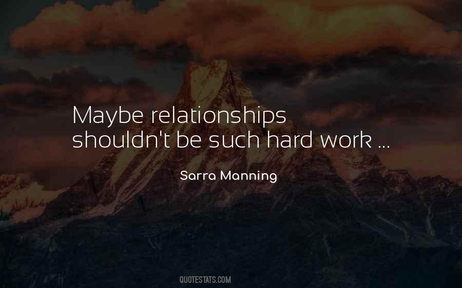 Sayings About Work Relationships #186742