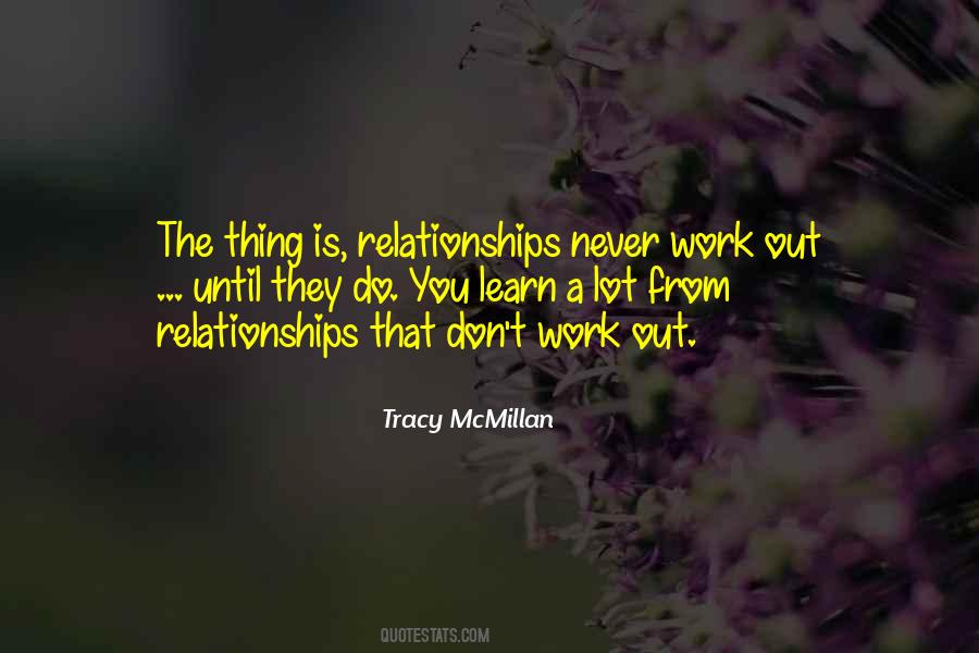 Sayings About Work Relationships #288573