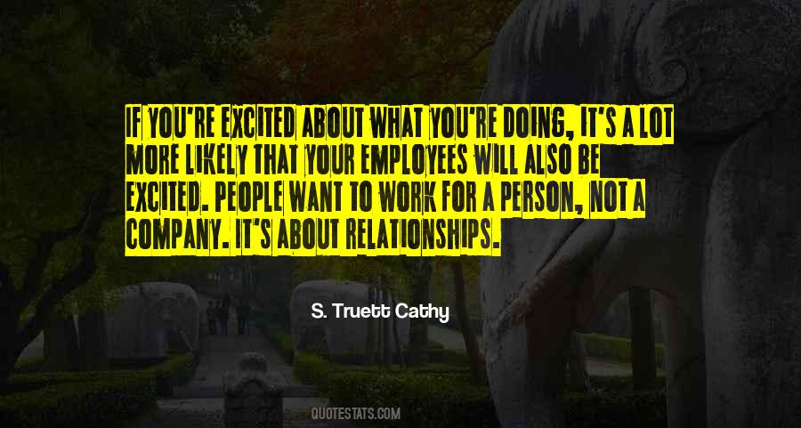 Sayings About Work Relationships #412959