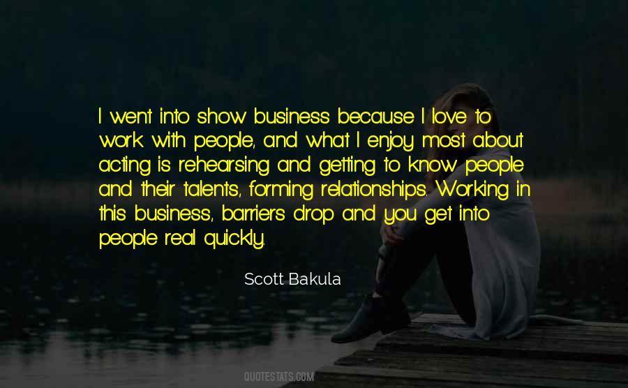 Sayings About Work Relationships #525033