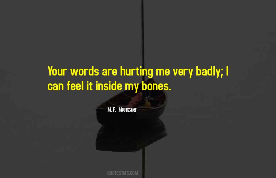 Sayings About Hurting Words #736281