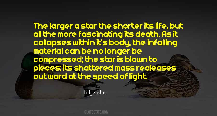 Sayings About The Speed Of Light #58905