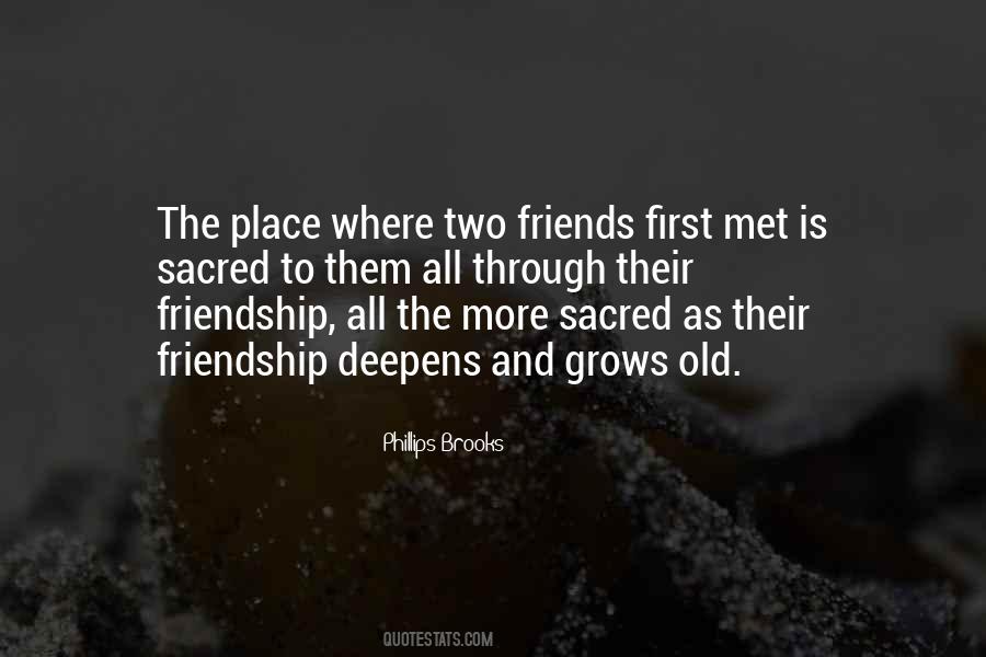 Sayings About Old Friendship #364035