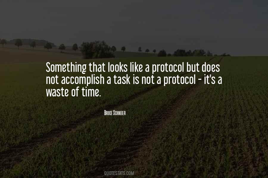 Quotes About Protocol #1274113
