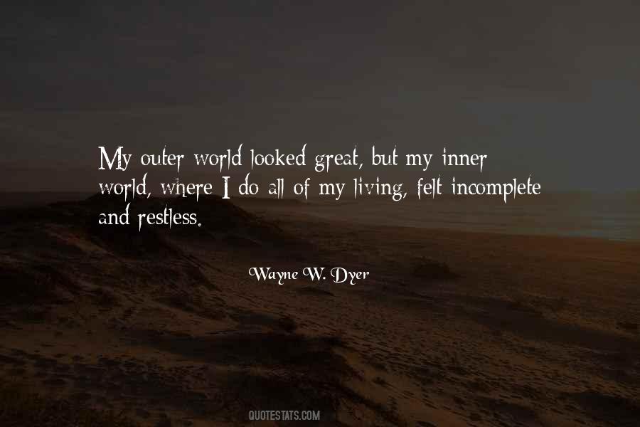 Sayings About Being Incomplete #422110