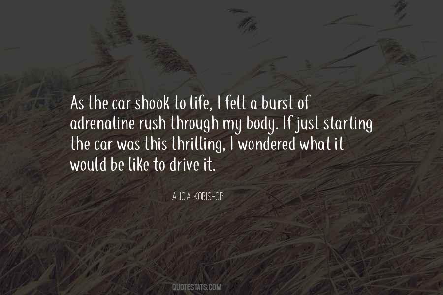 Quotes About A Thrilling Life #1513372