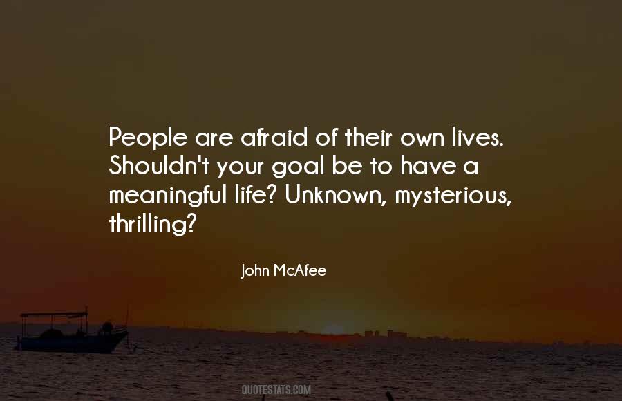 Quotes About A Thrilling Life #1573826