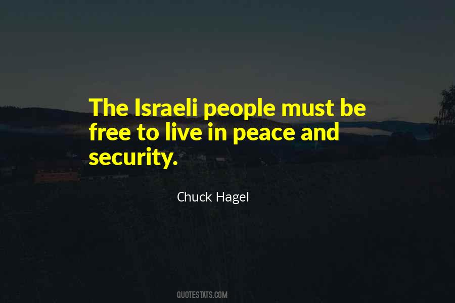 Sayings About Peace And Security #1205275