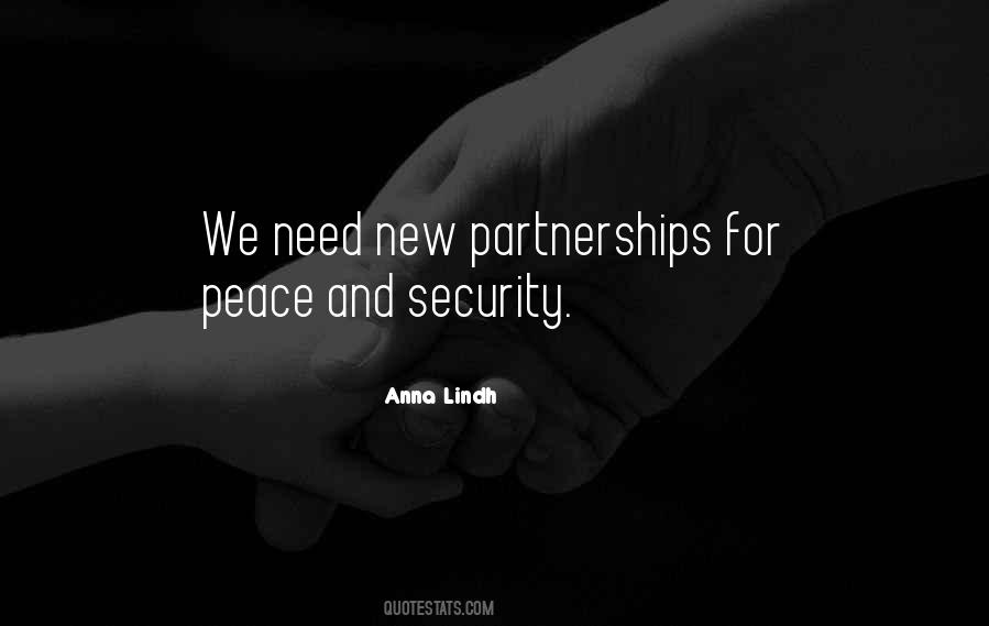 Sayings About Peace And Security #1400040