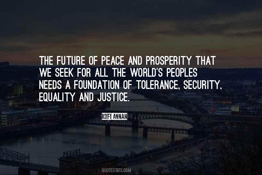 Sayings About Peace And Security #279140