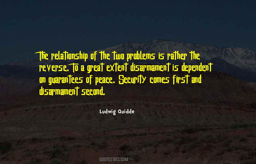 Sayings About Peace And Security #97289