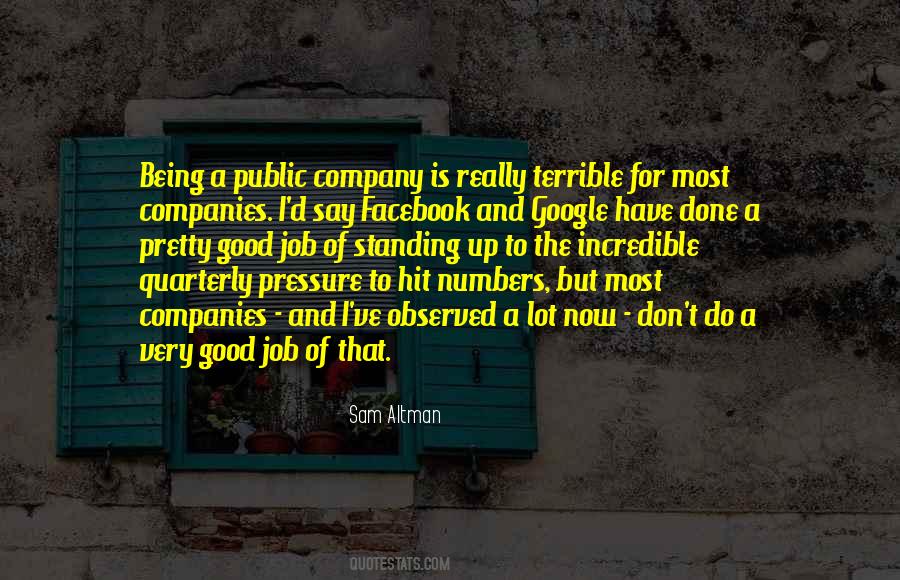 Sayings About Good Job #1095048