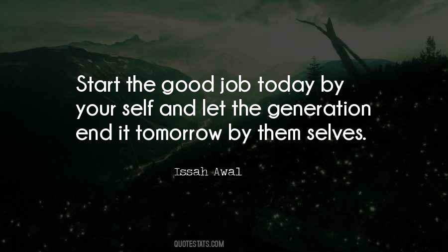 Sayings About Good Job #1383341