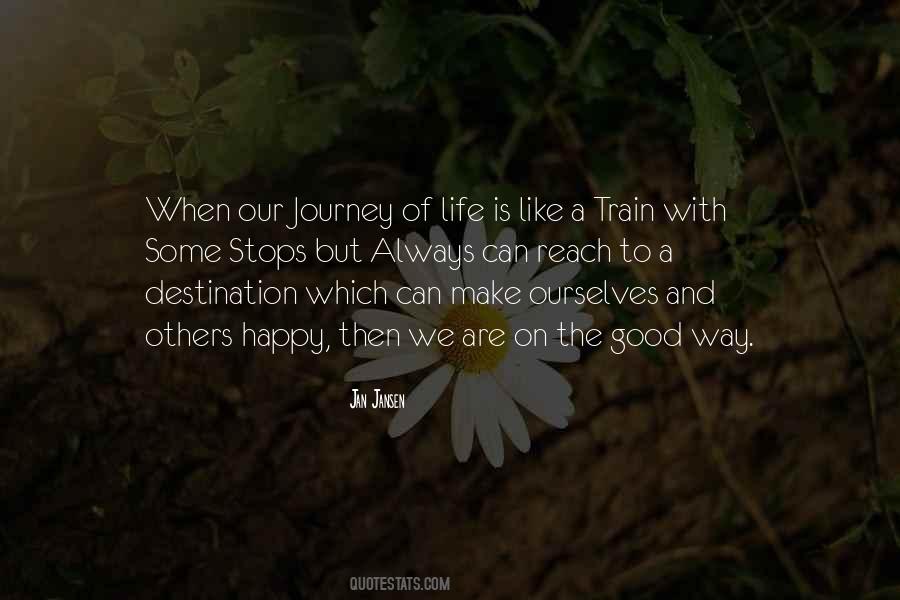 Sayings About Our Journey #272920