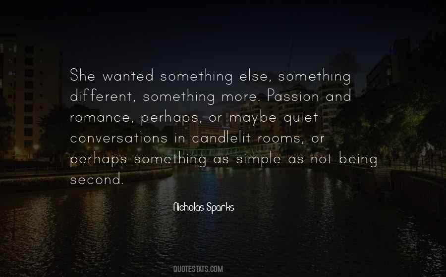 Quotes About Simple Conversations #488769