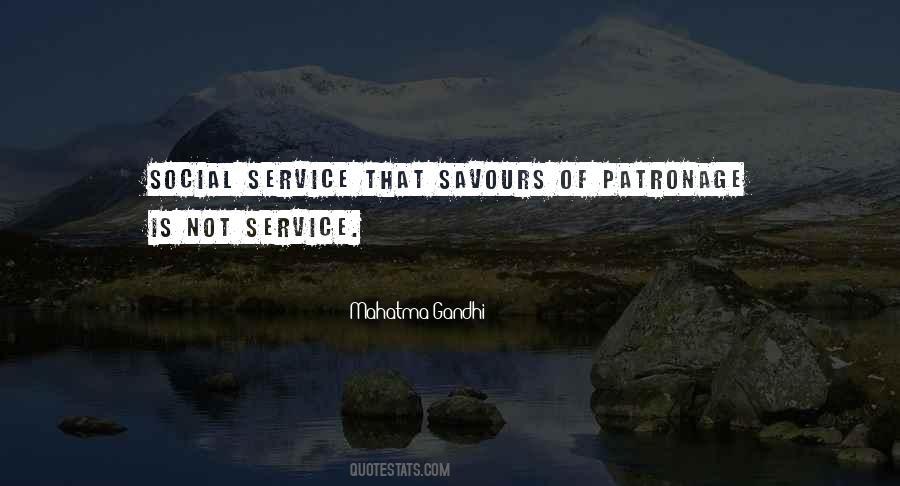Sayings About Social Service #145569