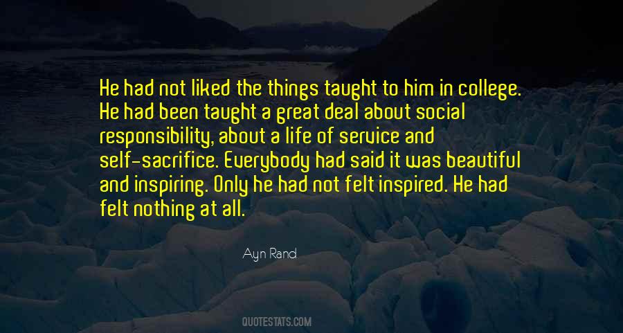 Sayings About Social Service #1650446