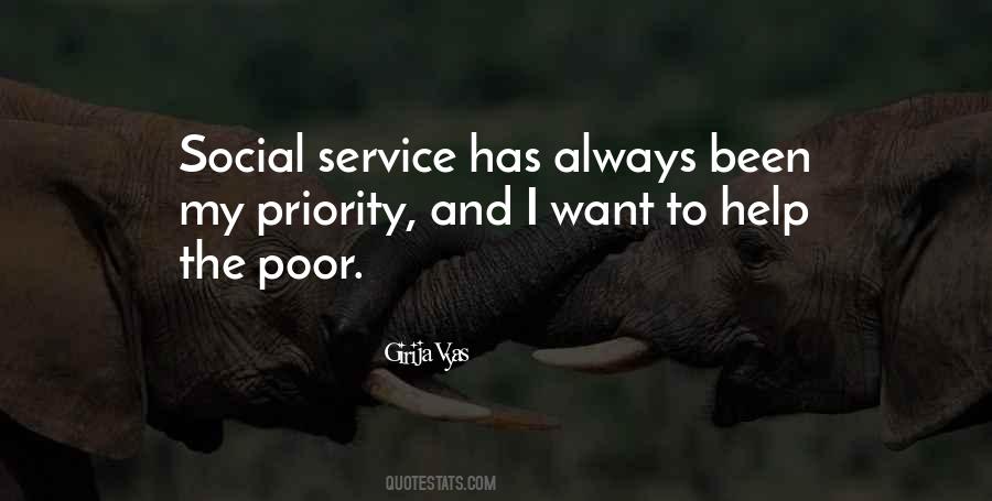 Sayings About Social Service #22811