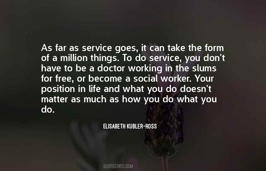 Sayings About Social Service #269237