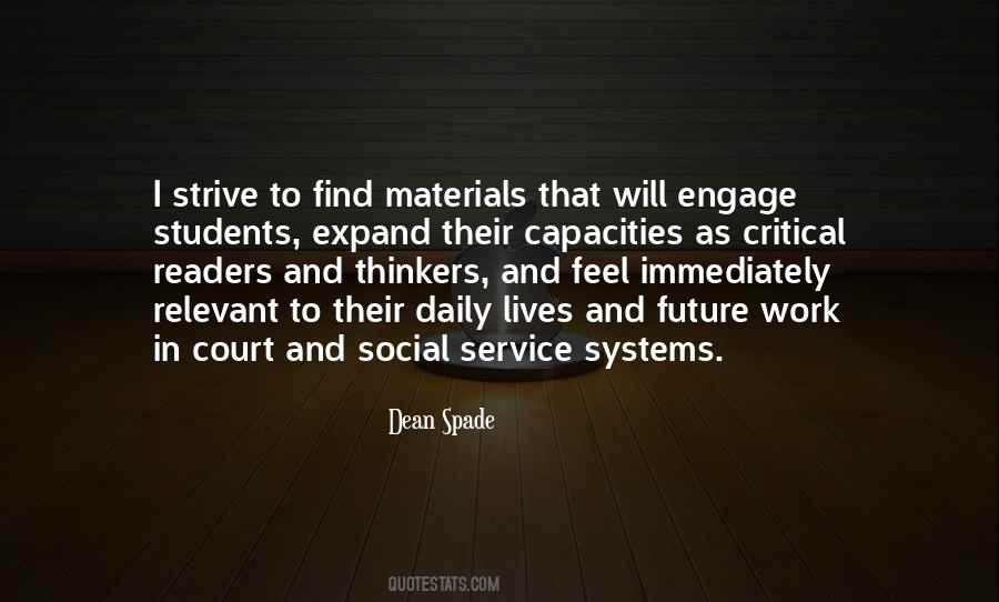 Sayings About Social Service #743065