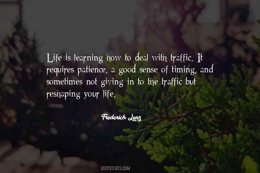 Sayings About Life And Patience #837258