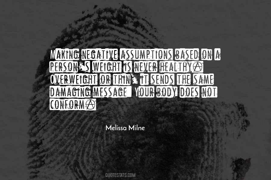 Sayings About Making Assumptions #619316