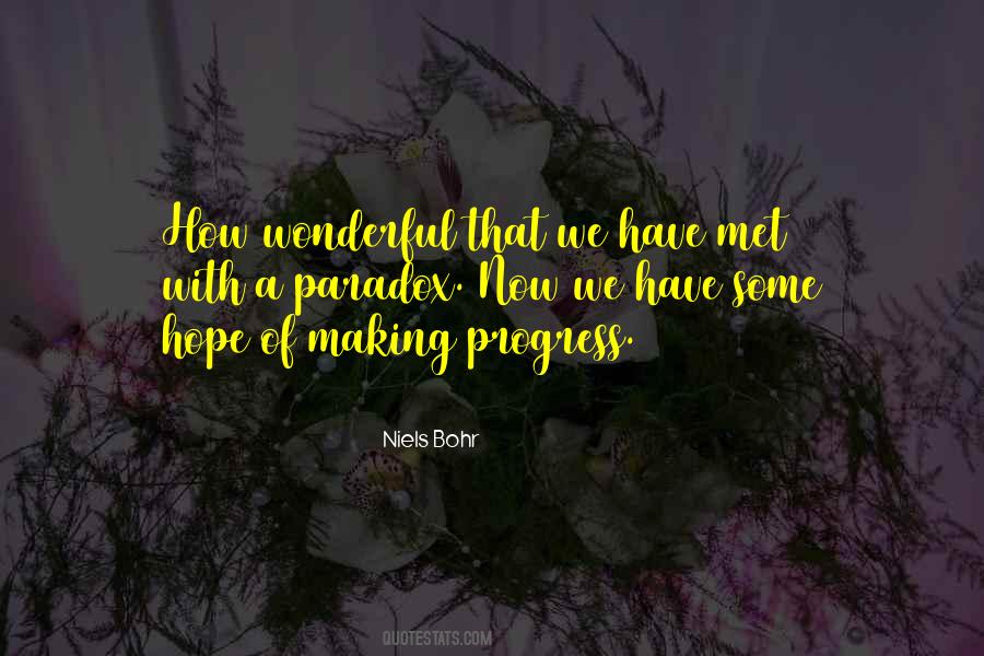 Sayings About Making Progress #700316