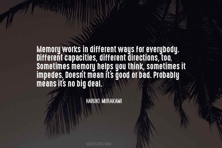 Sayings About Bad Memory #1120785