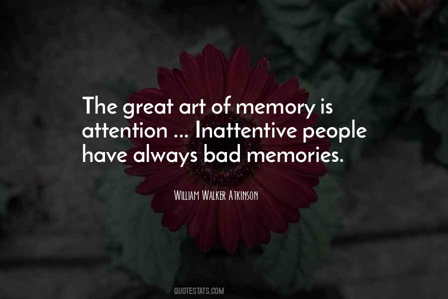 Sayings About Bad Memory #1490387