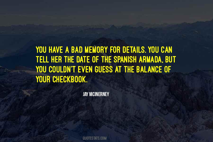 Sayings About Bad Memory #445710