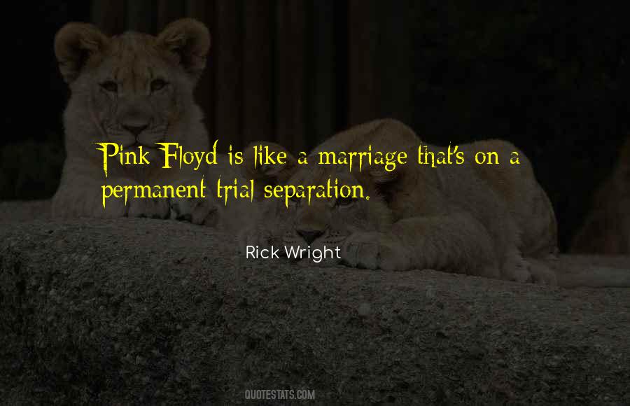 Sayings About Marriage Separation #1027131