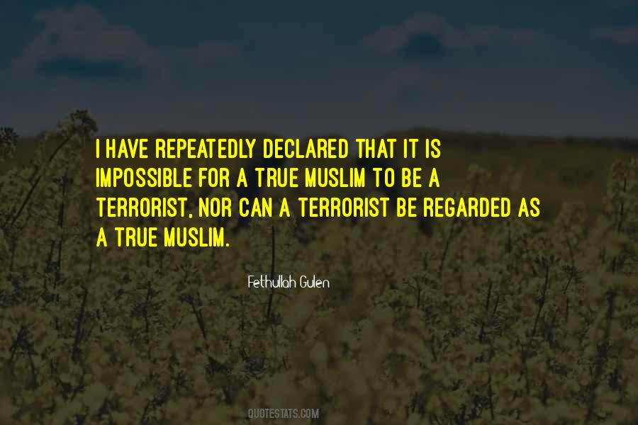 Sayings About True Muslim #1260710
