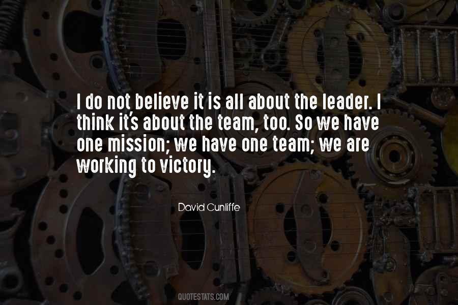 Sayings About One Team #341253