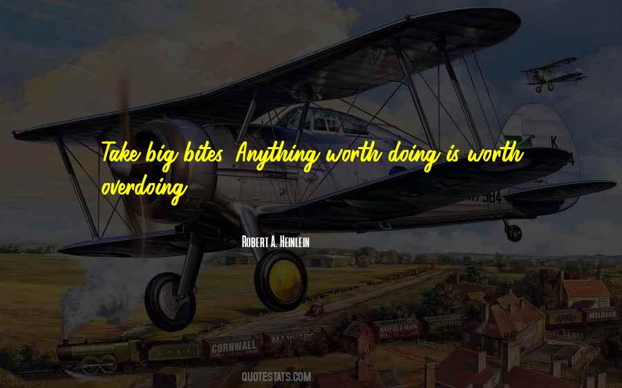 Sayings About Overdoing Things #857011
