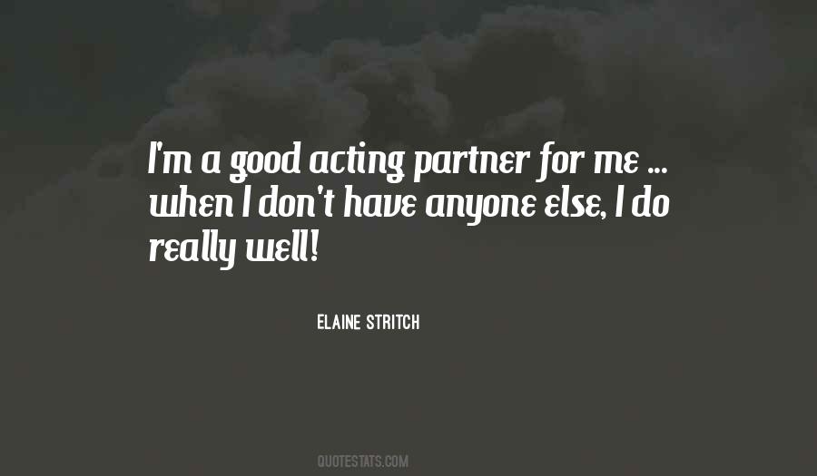 Sayings About Good Partner #1039545