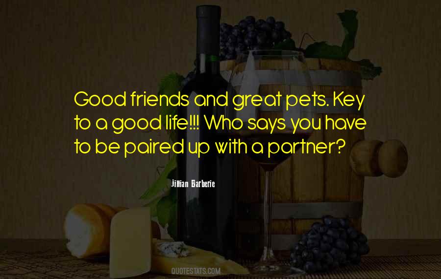 Sayings About Good Partner #332866