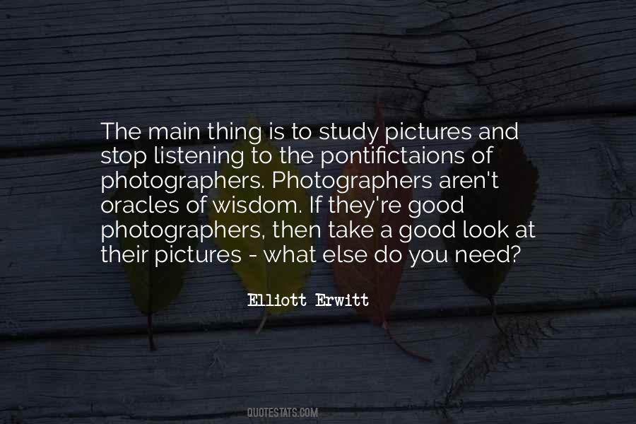 Sayings About Good Pictures #271402