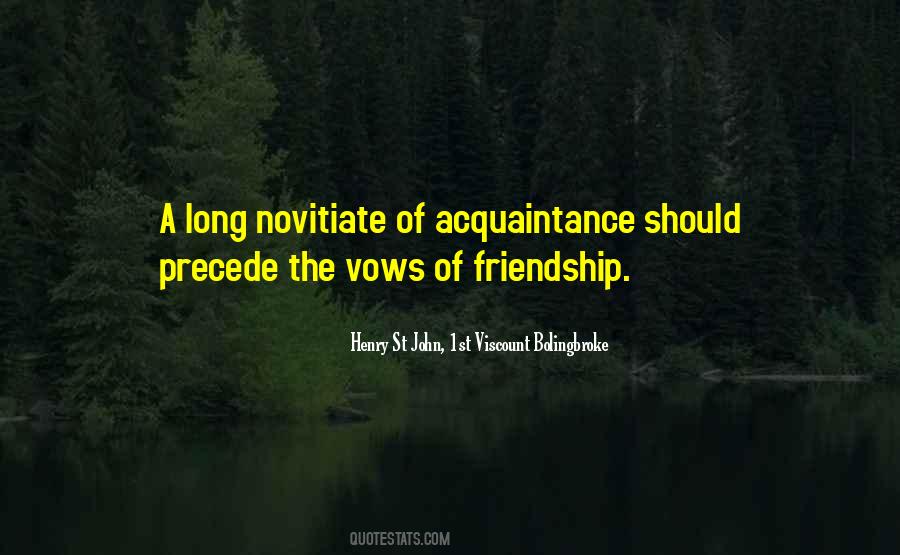 Quotes About Acquaintance #72185