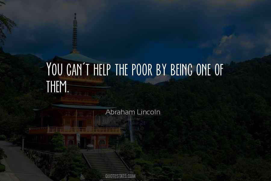 Sayings About Helping Poor #57105